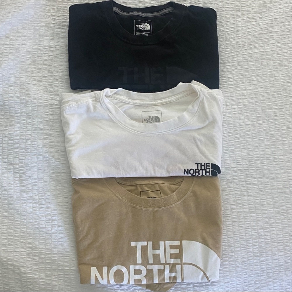 3 North Face T Shirt Bundle